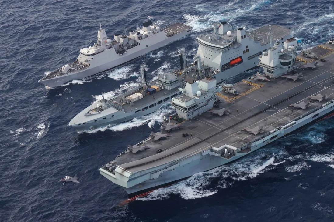 The flotilla’s mission will continue until the end of the year. Photo: Twitter The flotilla’s mission will continue until the end of the year. Photo: Twitter