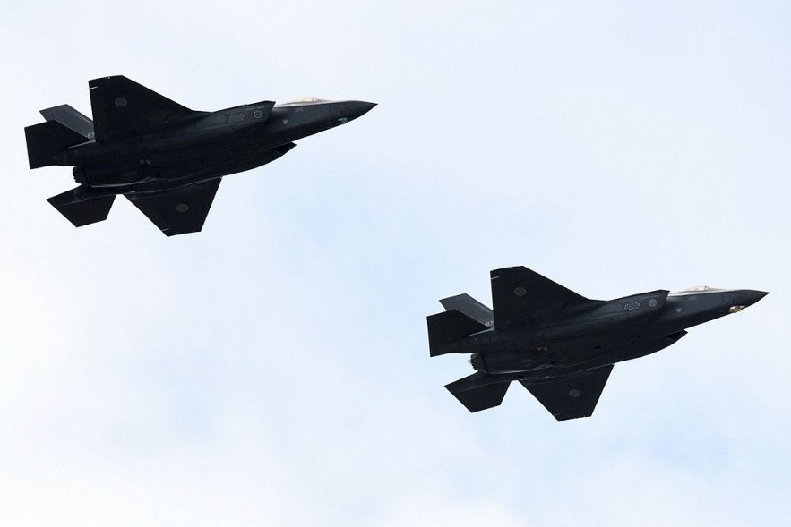 Japan’s Defence Ministry plans to increase spending on Self-Defence Forces equipment such as F-35 fighter planes . Photo: AFP Japan’s Defence Ministry plans to increase spending on Self-Defence Forces equipment such as F-35 fighter planes . Photo: AFP