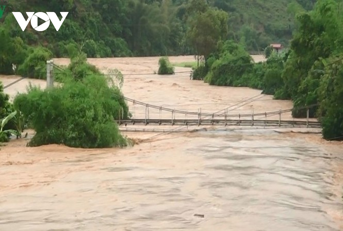 Storm Noul, which made landfall in central Vietnam Friday morning before devolving into a tropical depression 3619 floods