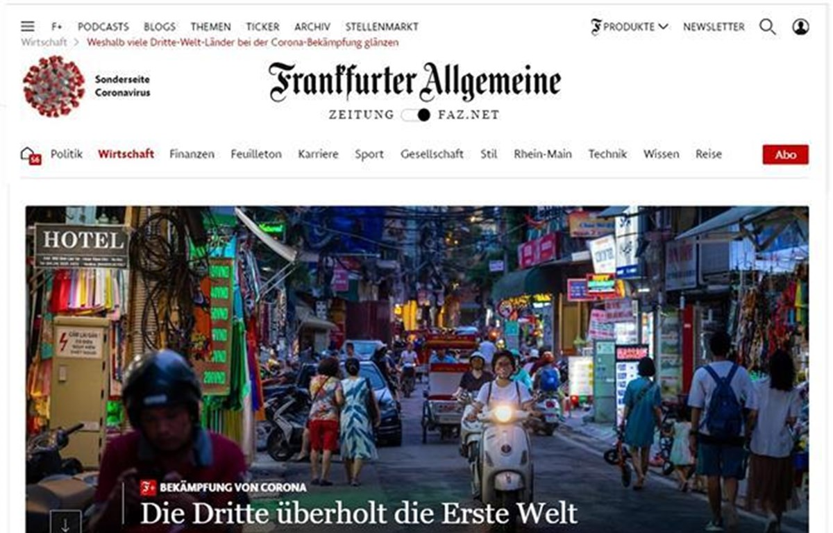 german press vietnam should be taken as model in covid 19 fight