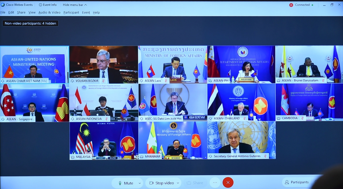 asean un pledge greater efforts to build rules based international order