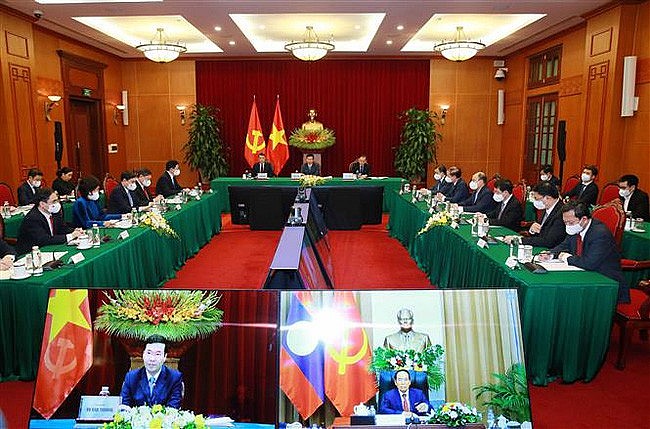 Vietnam, Laos Share Party Building Experience Vietnam, Laos Share Party Building Experience