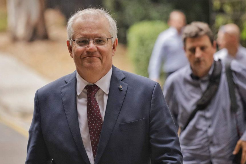 Scott Morrison will discuss hydrogen technology during his visit to Tokyo.(ABC News: Chris Gillette) 4004 pm