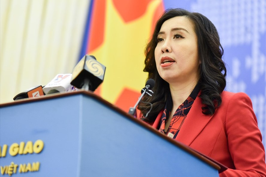 Vietnamese foreign ministry spokeswoman 1821 hang