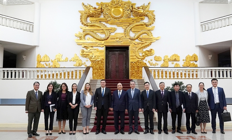 Thủ tướng đề nghị Israel hỗ trợ Việt Nam trong lĩnh vực đổi mới sáng tạo và start-up Thủ tướng đề nghị Israel hỗ trợ Việt Nam trong lĩnh vực đổi mới sáng tạo và start-up