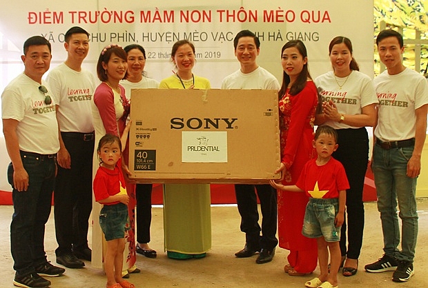 plan international xay diem truong mam non tai meo qua tinh ha giang