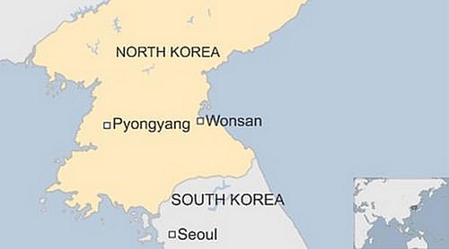 Triều Tiên lại phóng tên lửa, quân đội Mỹ - Hàn "bừng tỉnh" trieu tien lai phong vai qua ten lua thu phan ung cua my