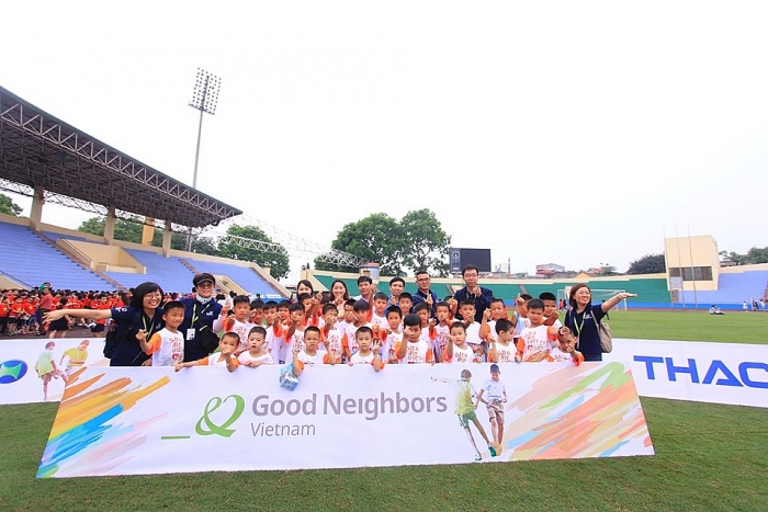 GNI: Cùng thầy Park Hang Seo gieo ước mơ cho trẻ em Việt gieo uoc mo cho con tre cung thay park hang seo