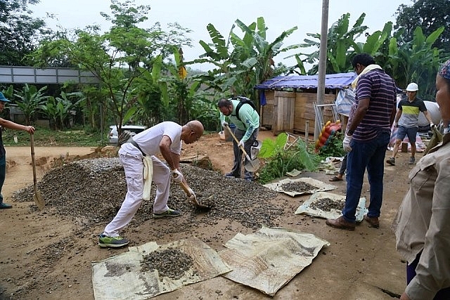 Action on Poverty cải tạo trường học cho trẻ mẫu giáo Đà Bắc, Hòa Bình action on poverty cai tao truong hoc cho tre mau giao da bac hoa binh