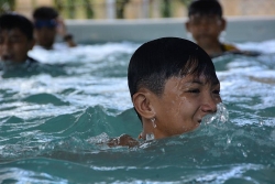 dien dan tre em tinh hoa binh noi lang nghe tre em noi