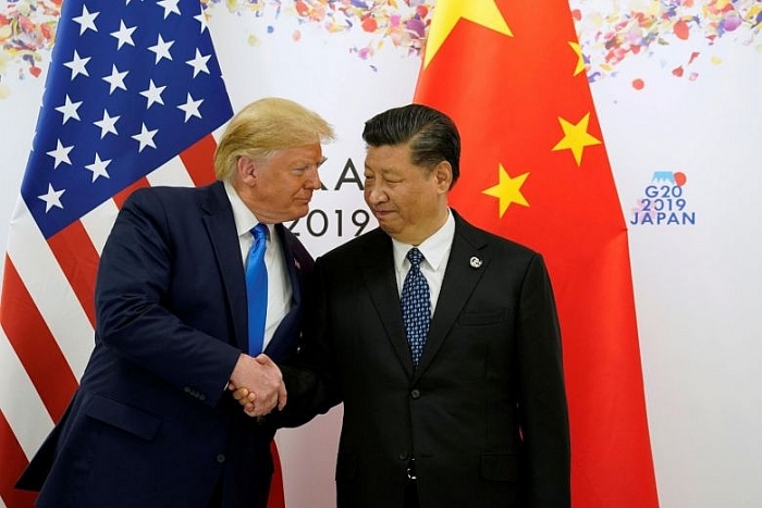 Mỹ-Trung "đình chiến", Tổng thống Trump tung "phao cứu sinh" cho Huawei trung quoc va my khoi dong lai dam phan thuong mai