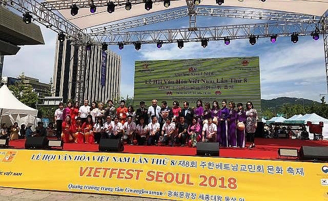 Lễ hội Văn hóa Việt Nam tại Hàn Quốc 2019: Sẽ thi tìm kiếm tài năng và có 20 gian hàng ẩm thực co gi trong le hoi van hoa viet nam tai han quoc thang 9 nay