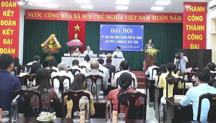 Bà Đặng Thị Kim Liên tái đắc cử Chủ tịch Uỷ ban Hoà bình thành phố Đà Nẵng ba dang thi kim lien tai dac cu chu tich uy ban hoa binh thanh pho da nang