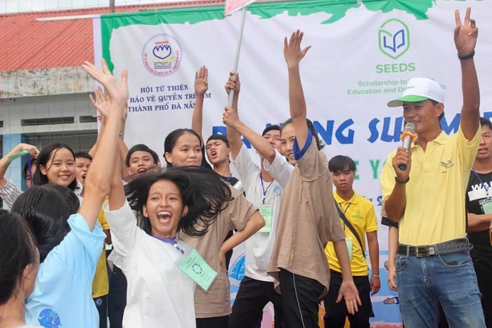 Pacific Links Foundation giúp 160 trẻ em học cách phát triển bản thân tại trại hè 160 thanh thieu nien hoc cach phat trien ban than tai trai he dinh huong tuong lai