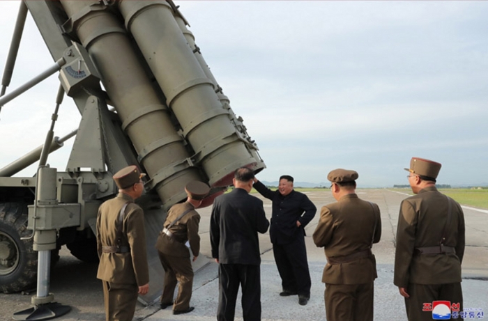 Triều Tiên thử 'bệ phóng tên lửa siêu khủng': KCNA trieu tien thu nghiem be phong ten lua sieu lon kcna