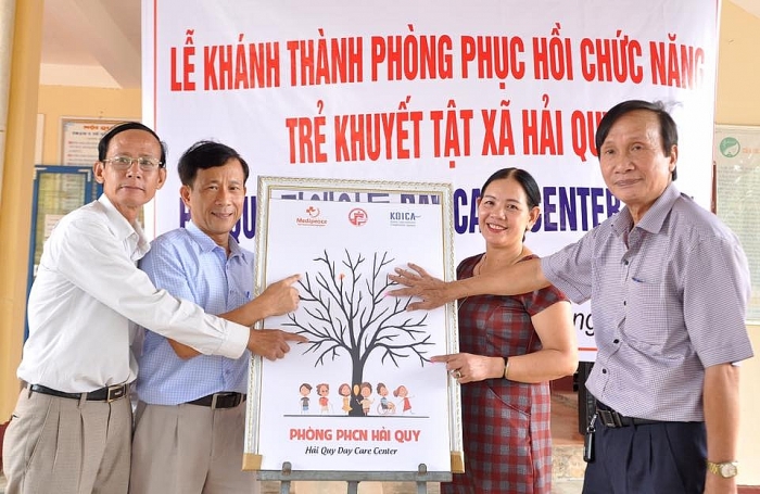 Phi chính phủ Hàn Quốc xây phòng phục hồi chức năng cho trẻ khuyết tật thứ 9 tại Quảng Trị medipeace xay phong phuc hoi chuc nang cho tre khuyet tat thu 9 tai quang tri