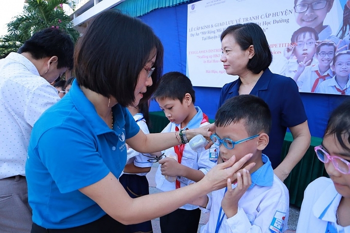 HKI nâng cao nhận thức bảo vệ mắt cho học sinh 31 trường tiểu học huyện Hải Hậu (Nam Định) hki nang cao nhan thuc bao v e mat cho hoc sinh 31 truong tieu hoc huyen hai hau nam dinh