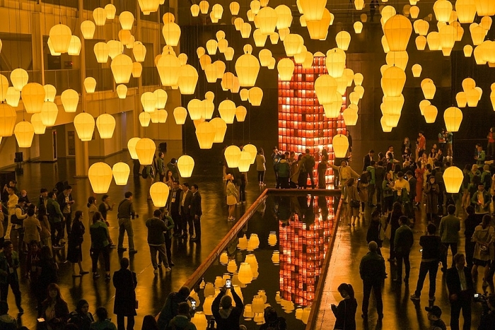 Triển lãm đèn lồng kỷ niệm 30 năm thiết lập quan hệ ASEAN-Hàn Quốc trien lam den long ky niem 30 nam thiet lap quan he asean han quoc