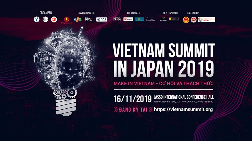 Vietnam Summit in Japan 2019: Quy tụ trí thức Việt Nam tại Nhật vietnam summit in japan 2019 quy tu tri thuc viet nam tai nhat