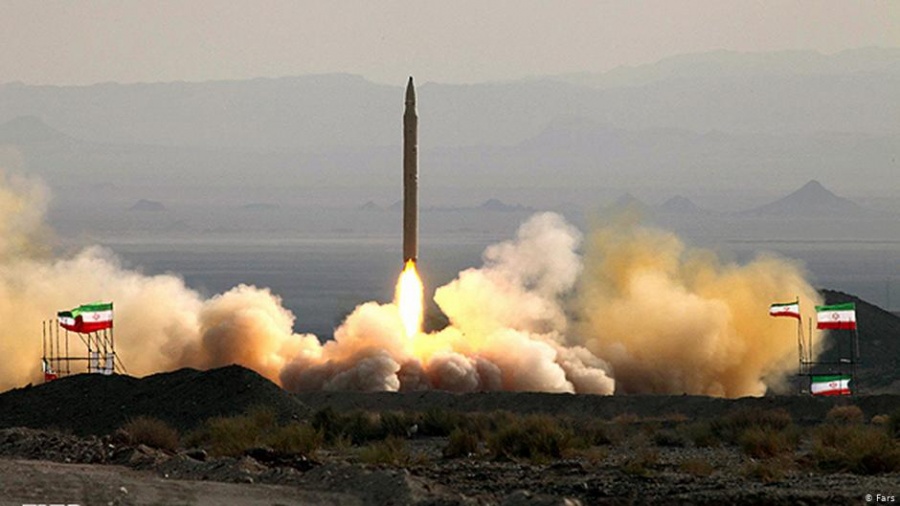 Iran phóng thử tên lửa bất chấp căng thẳng với Mỹ, Anh iran phong thu ten lua dan dao tam trung shahab 3