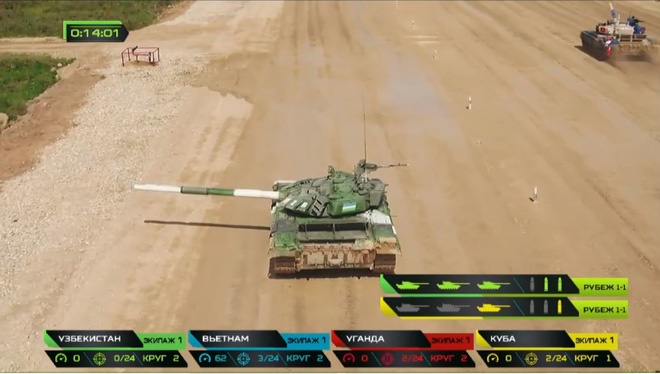 Chung kết nhóm 2 Tank Biathlon 2019 giữa Việt Nam, Uzbekistan, Uganda và Cuba chung ket nhom 2 tank biathlon 2019 giua viet nam uzbekistan uganda va cuba
