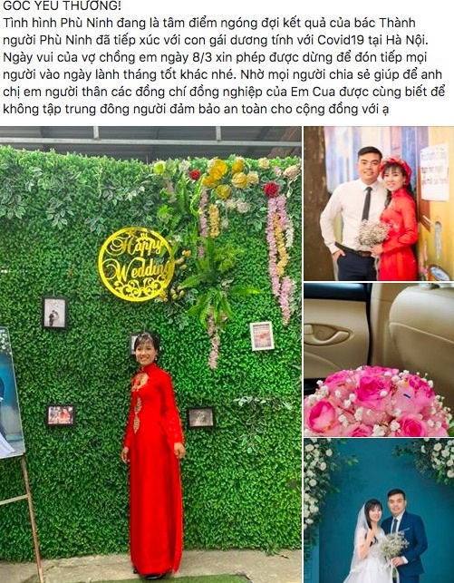 Cặp đôi hoãn cưới do Covid-19 tại Hải Phòng được hàng xóm "giải cứu" cỗ bàn cap doi hoan cuoi do covid 19 tai hai phong duoc hang xom giai cuu co ban