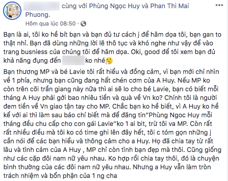 Bạn thân Phùng Ngọc Huy ở Mỹ tiết lộ chuyện nam ca sĩ chu cấp tiền nuôi bé Lavie ban than phung ngoc huy o my tiet lo chuyen nam ca si chu cap tien nuoi be lavie
