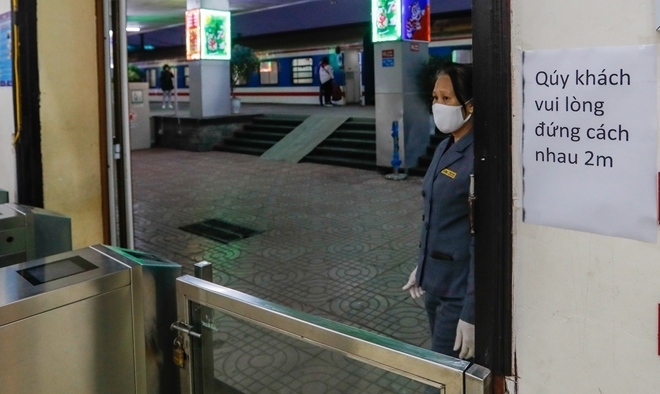 Only North-South train in Vietnam remains in operation during COVID-19 epidemic only one north south train remains in operation during covid 19 epidemic