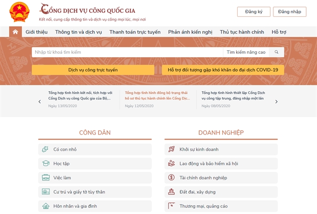 more administrative procedures to go online in vietnam
