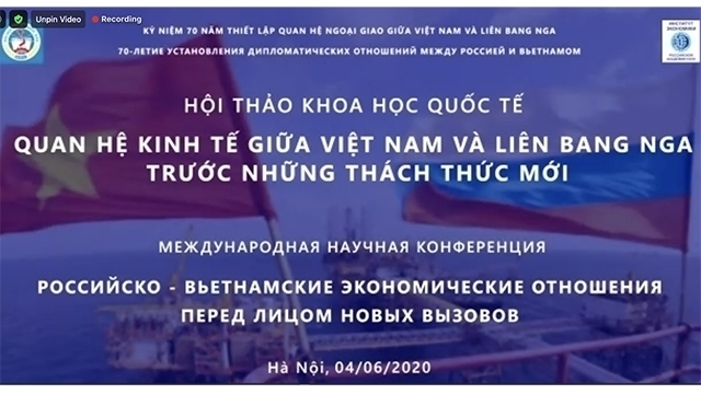 Online conference highlights Vietnam - Russia economic relations amid Covid-19 online conference highlights vietnam russia economic relations amid covid 19