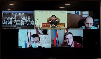 Vietnam and Russia military medicine forces exchange Covid-19 experience vietnam and russia military medicine forces discuss covid 19 experience