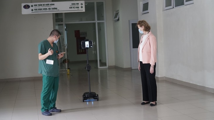UNDP donated robots to help protect frontline health workers 0326 undp frontline health workers robots