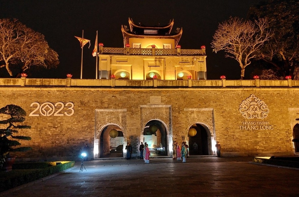 升龙皇城夜游活动。