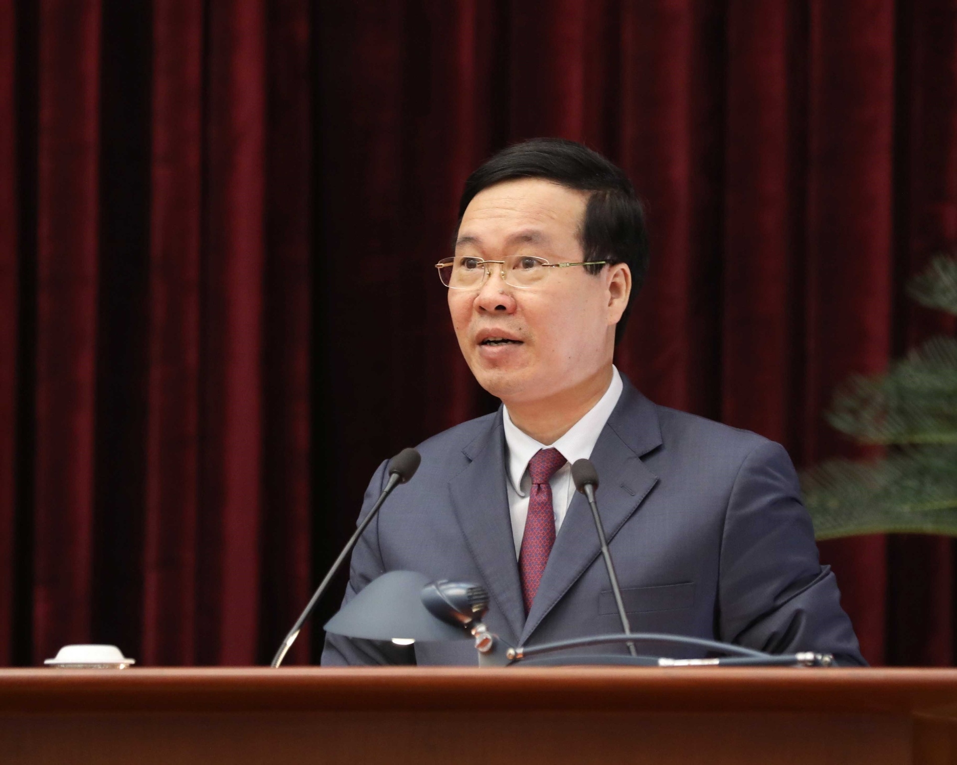 越共中央政治局委员、中央书记处常务书记武文赏。