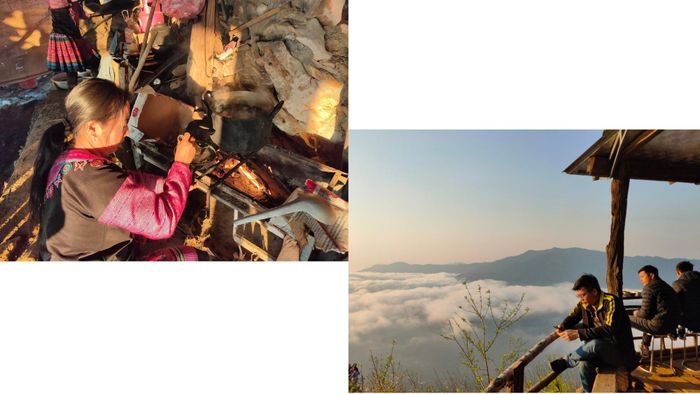 在猎云地点，由当地居民管理的小店还供应早餐和咖啡。