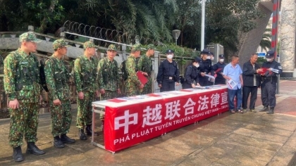 开展边境联合巡逻和法制宣传