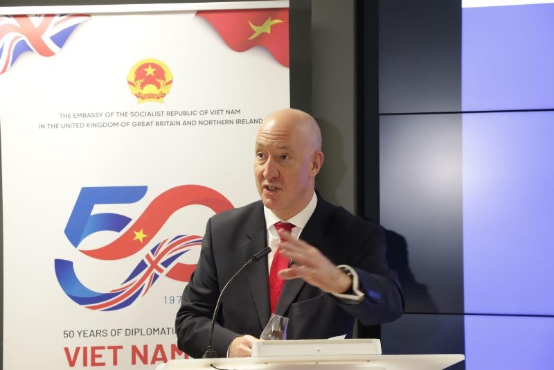 英国-越南友好网络(VUKN)主席马克·肯特。 英国-越南友好网络(VUKN)主席马克·肯特。