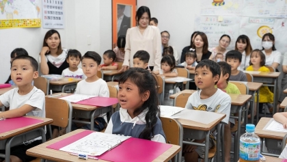 我的越南语培训班在日本福冈市开班