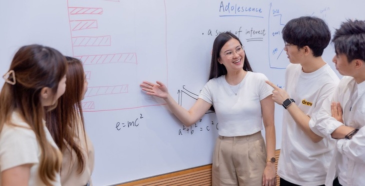 在香港学习的越南大学生。（图：eduhk.hk）
