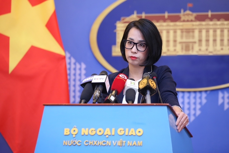 越南外交部发言人范秋姮。
