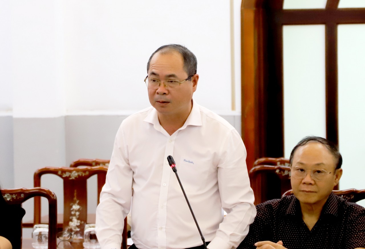 综合研究院(海外越南人国家委员会)院长阮孟强先生。 综合研究院(海外越南人国家委员会)院长阮孟强先生。