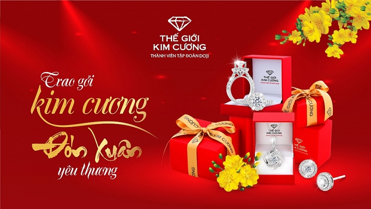 Từ ngày 15/1 – 9/2/2021, Thế Giới Kim Cương dành tặng khách hàng chương trình đặc biệt mừng năm mới.