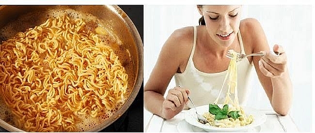 Ăn mì tôm nhiều có tốt không?