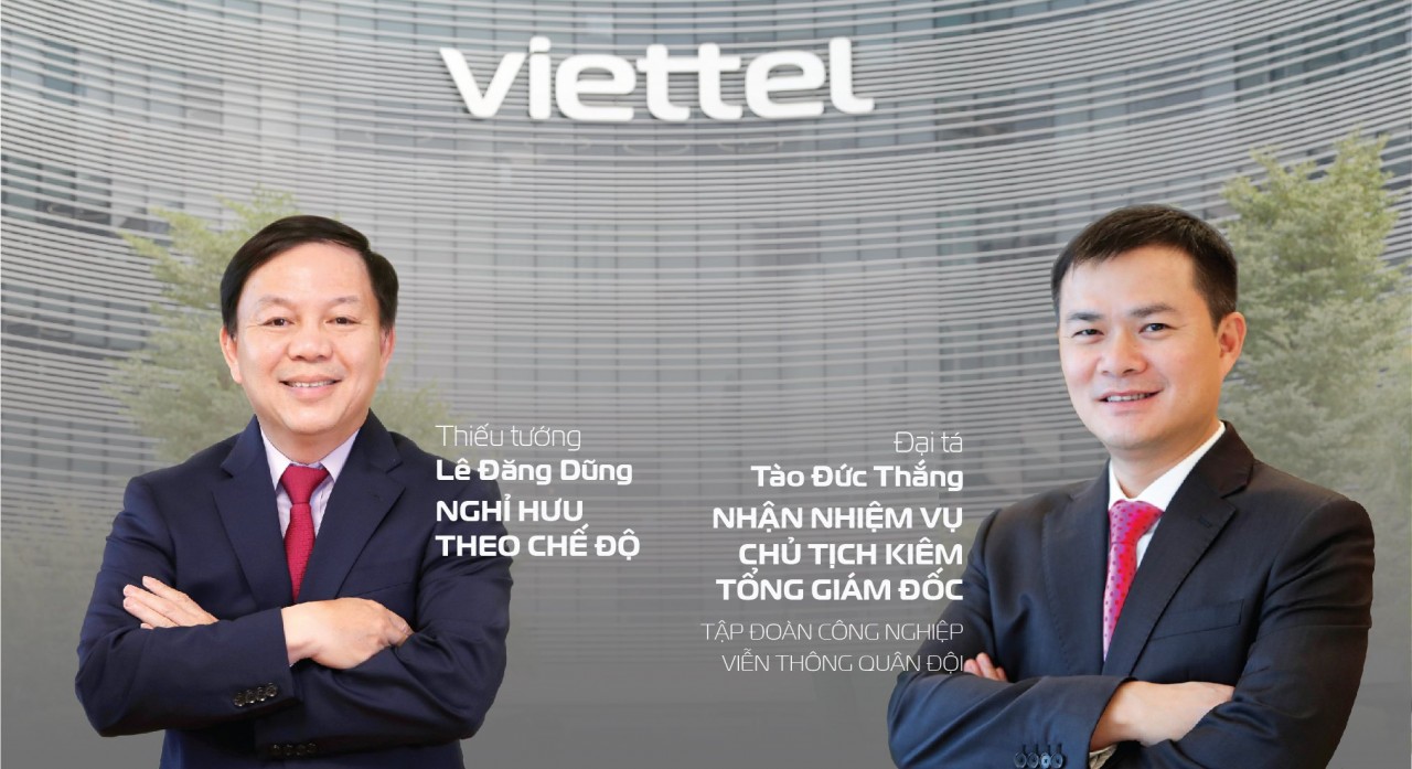 Viettel tổ chức lễ bàn giao chức danh Chủ tịch kiêm Tổng giám đốc Tập đoàn Viettel tổ chức lễ bàn giao chức danh Chủ tịch kiêm Tổng giám đốc Tập đoàn