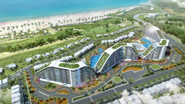 Khách sạn xanh The Coastal Hill hé lộ những hình ảnh hoàn thiện mới nhất khach san xanh the coastal hill he lo nhung hinh anh hoan thien moi nhat