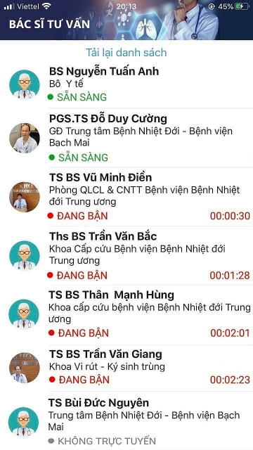 ung dung covid 19