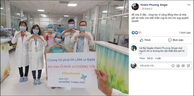 Ca sĩ Khánh Phương kêu gọi tăng sức đề kháng để bảo vệ bản thân thời “Cô Vy” ca si khanh phuong keu goi tang suc de khang de bao ve ban than thoi co vy