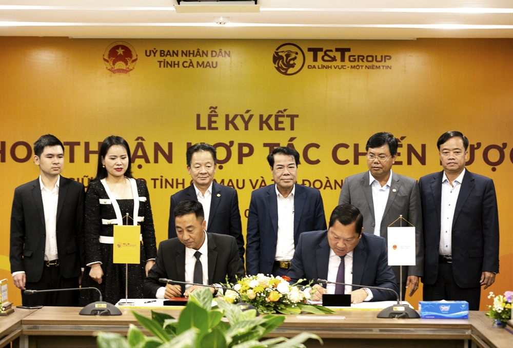 Tập đoàn T&T GROUP hợp tác chiến lược với 2 tỉnh Lào Cai và Cà Mau