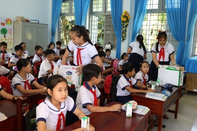4 năm triển khai, sữa học đường tỉnh Bến Tre “được lòng” cả thầy trò, phụ huynh 4 năm triển khai, sữa học đường tỉnh Bến Tre “được lòng” cả thầy trò, phụ huynh