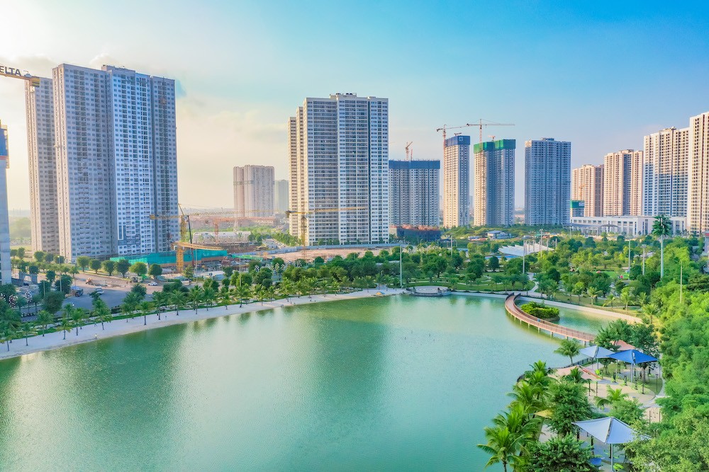 Imperia Smart City thi công khẩn trương phân khu mới The Mirae Park Imperia Smart City thi công khẩn trương phân khu mới The Mirae Park